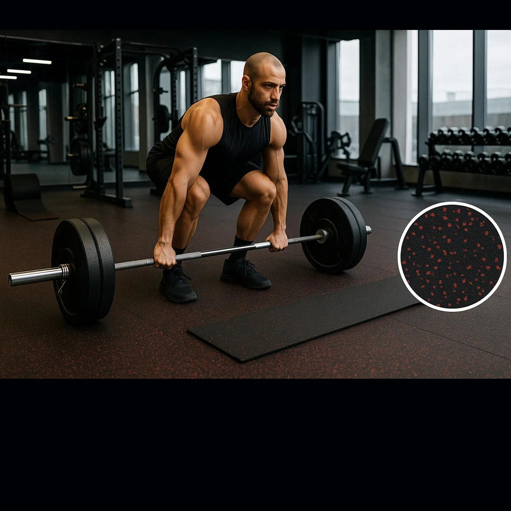 Rubber Gym Tiles