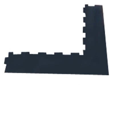 Classico™ 12mm Interlocking Rubber Gym Mats – Anti-Slip, Shock-Absorbent Tiles (1m x 1m)