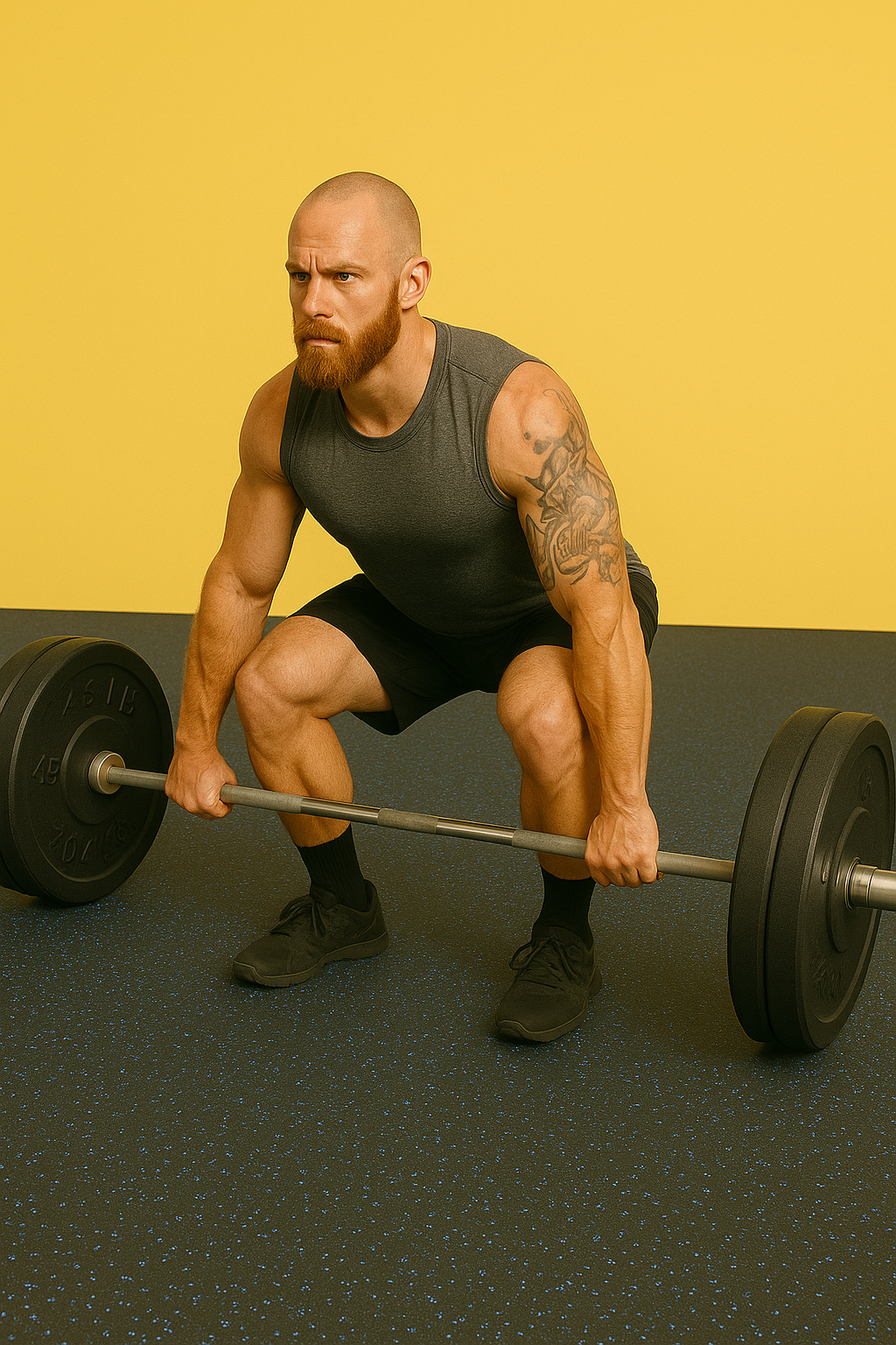 Premium Rubber Gym Flooring Roll Non-Slip, Shock-Absorbing, Various Thicknesses – Ideal for Home & Commercial Gyms