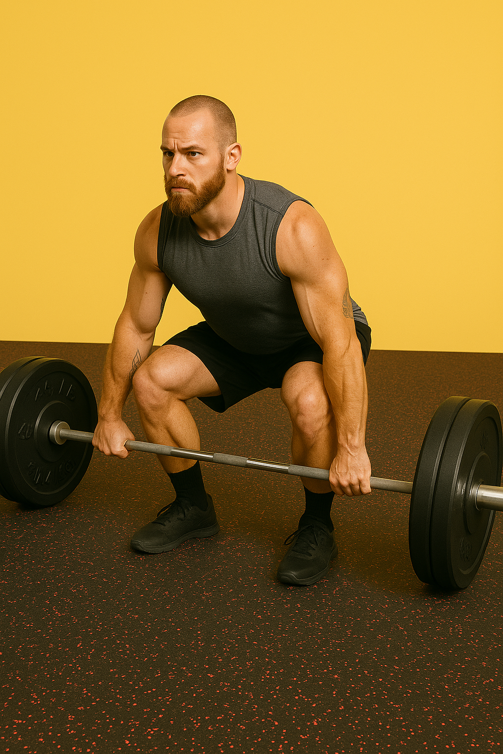 Premium Rubber Gym Flooring Roll Non-Slip, Shock-Absorbing, Various Thicknesses – Ideal for Home & Commercial Gyms