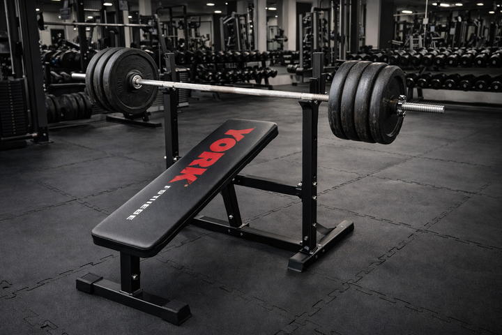 16mm MegaFloor™ Rubber Gym Tiles UK | Bevelled Edge Anti-Slip Flooring