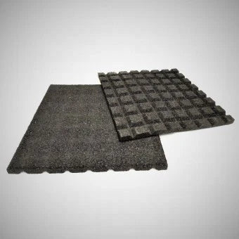 30mm rubber gym tiles in school sports hall weightlifting area — commercial grade UK