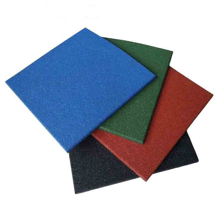 30mm Rubber Heavy Duty Gym Tiles - Durable, Shock-Absorbent Flooring for Commercial Gyms