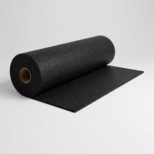 Rubber Crumb Gym Flooring Roll 10m x 1m | Commercial Crumb Finish | 4–12mm Thick | Black & Fleck Colours