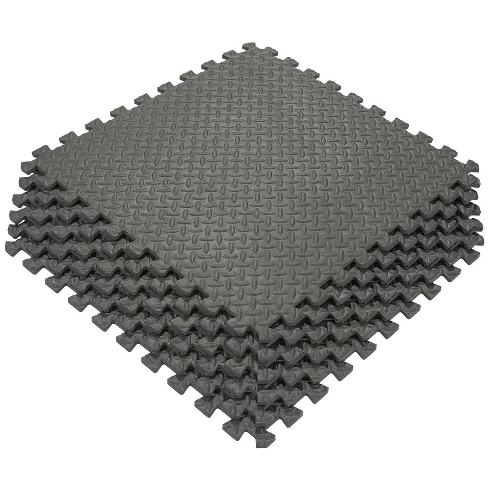 12mm EVA gym tiles in PT studio bodyweight training — anti-fatigue foam floor tiles UK