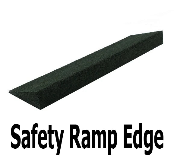30mm heavy duty rubber gym tiles stacked showing 30mm depth — Olympic lifting floor UK