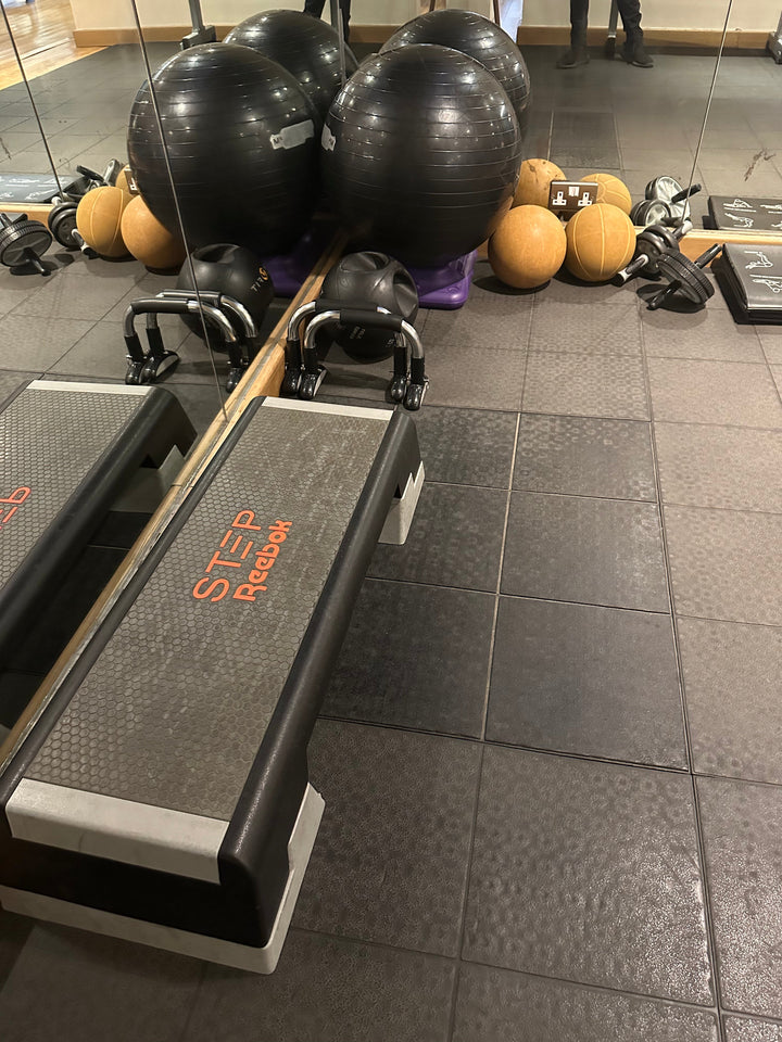 Dark Slate Gray Rubber Gym Mats