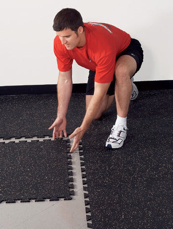 12mm Interlocking Gym Tiles – Heavy-Duty, Non-Slip Flooring for Safe Workouts