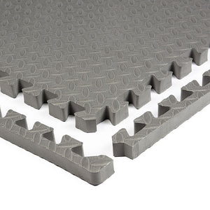 EVA Foam Tiles for Dance Studios | 610mm | Lightweight | Grey & Black