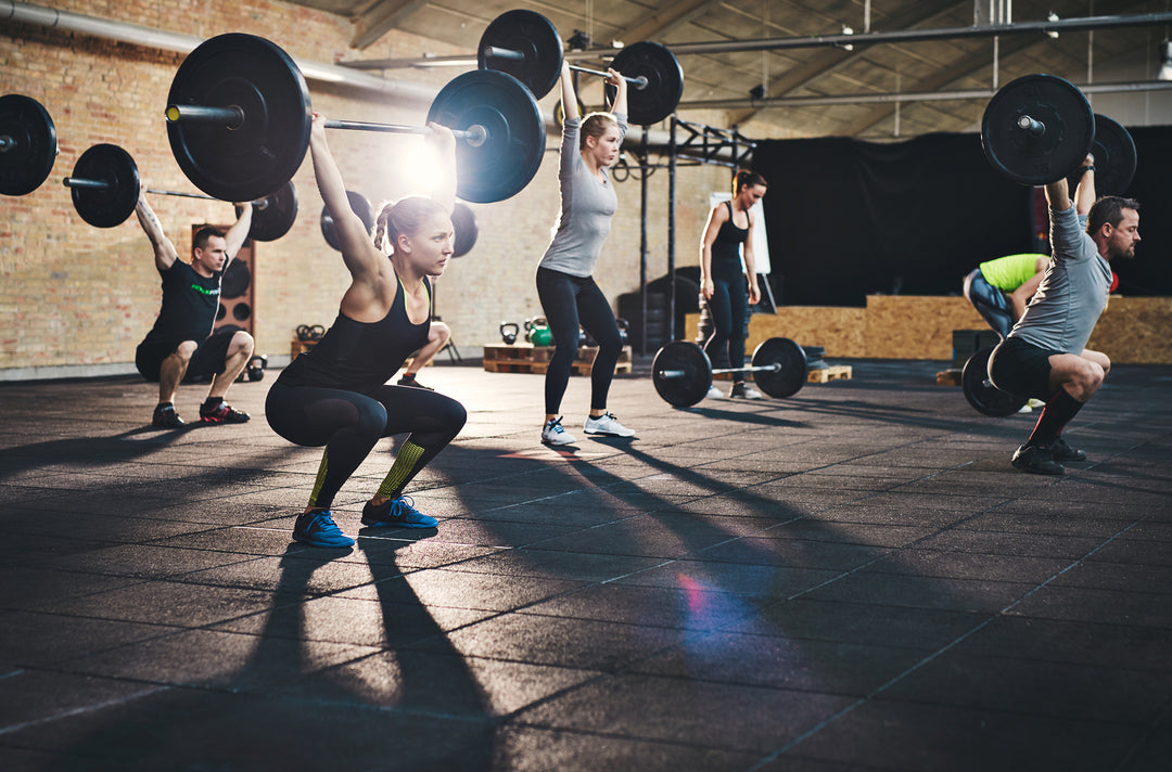 30mm Rubber Heavy Duty Gym Tiles - Durable, Shock-Absorbent Flooring for Commercial Gyms